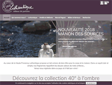 Tablet Screenshot of lothantique.com